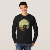 Cheeky Chicken Retro Sunset T-Shirt (Vorne ganz)