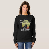 Cheeky Chicken Sunset Chicken Experience Is Beauti Sweatshirt (Vorne ganz)