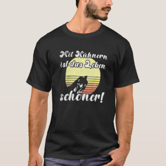 Cheeky Chicken Sunset Chicken Experience Is Beauti T-Shirt