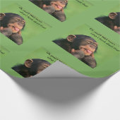 Cheeky Chimp Geschenkpapier (Ecke)