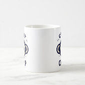Cheeky Chimp Sleek Minimalismus Affe Kaffeetasse (Mittel)