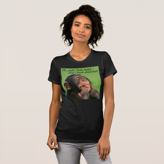 Cheeky Chimp T - Shirt (Vorne ganz)