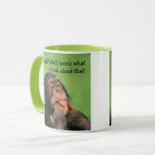 Cheeky Chimp Tasse (Vorderseite Links)