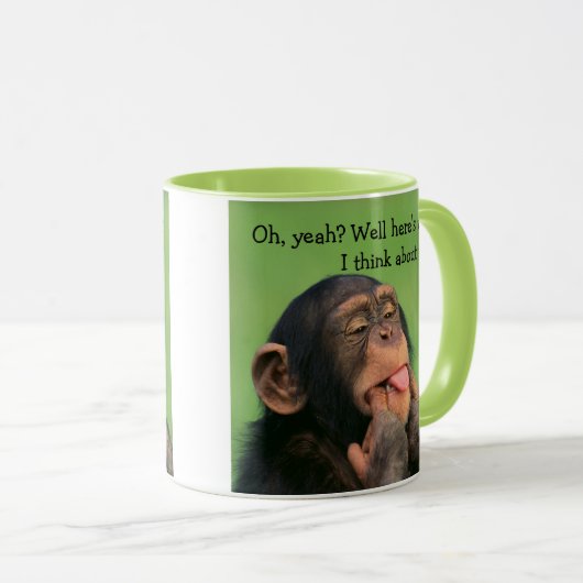 Cheeky Chimp Tasse (VorderseiteRechts)