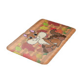 Cheeky Chipmunk - Badematte (Schrägansicht)