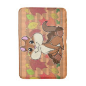 Cheeky Chipmunk - Badematte (Vorderseite Vertikal)