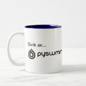 Cheeky Coffee Cup... Zweifarbige Tasse (Links)