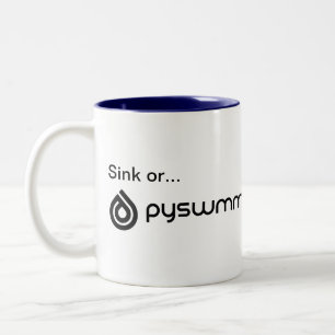 Cheeky Coffee Cup... Zweifarbige Tasse