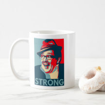Cheeky Count Arthur Strong Keramik Tasse
