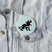 Cheeky devil - TASMANIAN DEVIL- wilde Tiere - Aqua Button (Beispiel)
