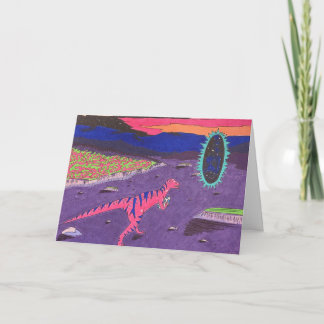 Cheeky Dinosaur Karte