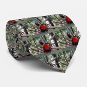 Cheeky Face Rainbow Lorikeet Krawatte (Gerollt)