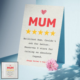 Cheeky & Funny Mother Day Card für Mama - Perfekt Einladung