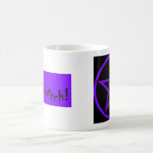 Cheeky Hexagram Collection (Lila) Kaffeetasse (Mittel)