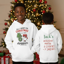 Cheeky Holiday Hoodie - trendiger 6•7 Verschwindet