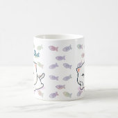 Cheeky Kawaii Style Kitten Kaffeetasse (Mittel)