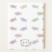 Cheeky Kawaii Style Kitten Planer (Rückseite)