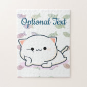 Cheeky Kawaii Style Kitten Puzzle (Vertikal)