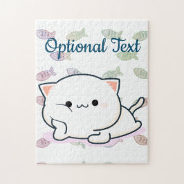 Cheeky Kawaii Style Kitten Puzzle