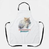 Cheeky Kitten Geschenke für Tierfreunde Schürze (Vorderseite)