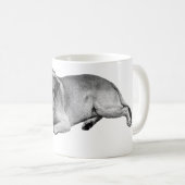 Cheeky Labrador - Spielender Sip Kaffeetasse (VorderseiteRechts)