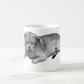 Cheeky Labrador - Spielender Sip Kaffeetasse (Mittel)