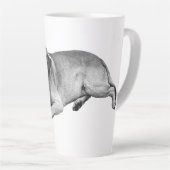 Cheeky Labrador - Spielender Sip Milchtasse (Rechte Ecke)
