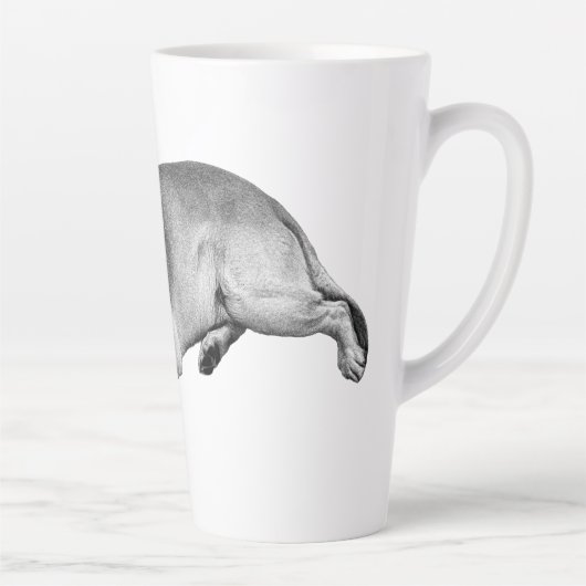 Cheeky Labrador - Spielender Sip Milchtasse (Rechts)