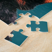 Cheeky Little Black Kitten Puzzle (Seite)