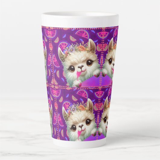 Cheeky Llama Milchtasse (Vorderseite)