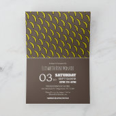 Cheeky Monkey, Baby Dusche Einladung (Innenseite)