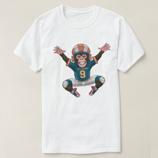 Cheeky Monkey Fun T-Shirt – Cute & Playful Design” (Design vorne)