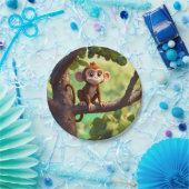 "Cheeky Monkey Party Teller" Pappteller (Party)