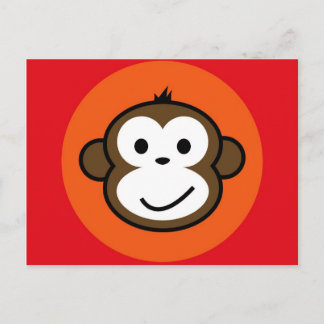 Cheeky Monkey Postkarte
