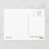 Cheeky Monkey Postkarte (Rückseite)