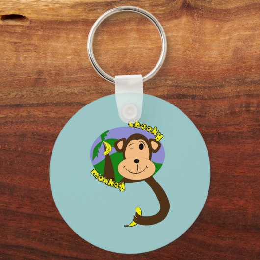 Cheeky Monkey Schlüsselanhänger (Vorderseite)