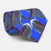 Cheeky Pelican Faces, Krawatte (Gerollt)