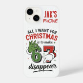 Cheeky Personalized Holiday Phone Case-Make 6•7 iPhone Hülle (Rückseite)