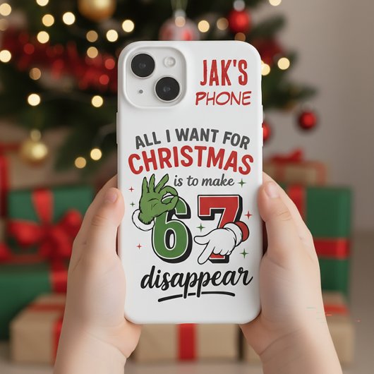 Cheeky Personalized Holiday Phone Case-Make 6•7 iPhone Hülle