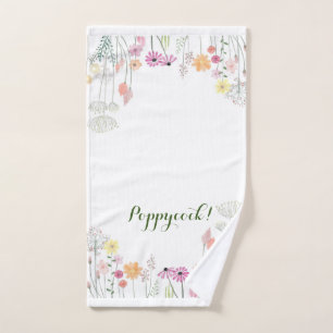 Cheeky Redewendungen Handtücher