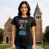 Cheeky Rooster-Anweisung Graphic T-Shirt