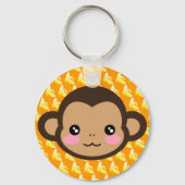 Cheeky Saru Schlüsselanhänger (Vorderseite)