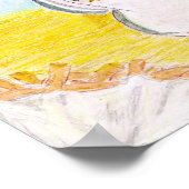 Cheeky Sea gulls Poster (Ecke)