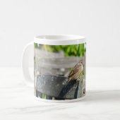 Cheeky Sparrow Kaffeetasse (Vorderseite Links)
