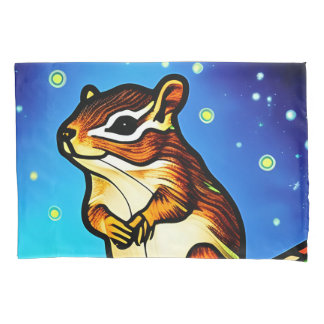 Cheeky, spielerisch Chipmunk Pal Kissenbezug
