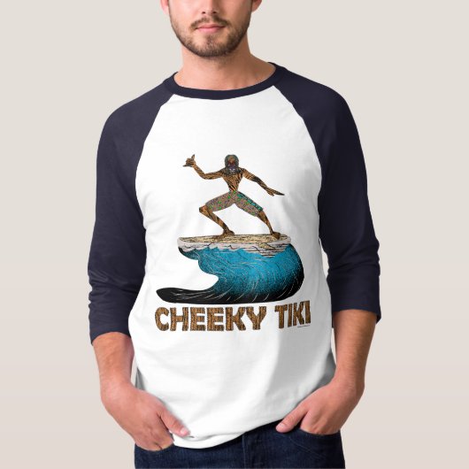 Cheeky Tiki T-Shirt (Vorderseite)