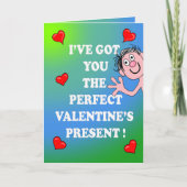 Cheeky Valentine Karte (Vorderseite)