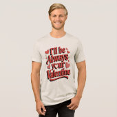 Cheeky Valentine Tri-Blend Shirt (Vorderseite voll)