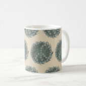 Cheeky Whirled Peas Pattern Kaffeetasse (VorderseiteRechts)