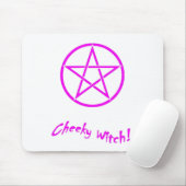 Cheeky Witch Star Collection (Rosa) Mousepad (Mit Mouse)